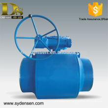 Densen offered big size ball valve for particular medium